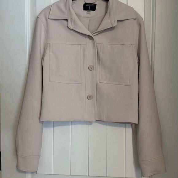 Tahari Jackets & Blazers - Elie-tahari Women's Cream and Pink Tailored-jackets